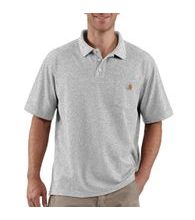 Carhartt triko - K570HGY Contractor's Work Pocket™ Polo