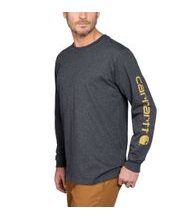 Carhartt triko - EK231CRH Long-Sleeve Graphic Logo T-Shirt