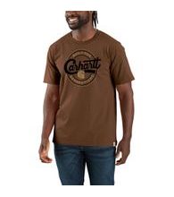 Carhartt triko -107049 RC8 Relaxed Fit Lightweight Short-Sleeve Script Graphic T-Shirt