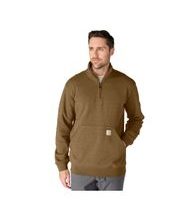 Mikina Carhartt - 105294 GR7 Loose Fit Midweight Quarter Zip Mock Neck Sweatshirt
