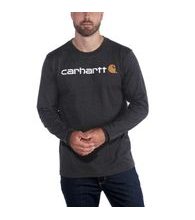 Carhartt triko -104107CRH Long-Sleeve Workwear SignatureI Graphic T shirt - Core Logo