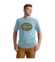 Carhartt triko -106774 HL0 Relaxed Fit Lightweight Short-Sleeve Hamilton Graphic T-Shirt