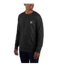 Carhartt triko - 106656 N04 Carhartt Force™ Relaxed Fit Midweight Long-Sleeve Pocket T-Shirt