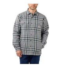 Zateplená Košile carhartt -105430 APH Relaxed Fit  Heavyweight Flannel Sherpa-Linned Shirt Jac