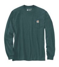 Carhartt triko - 107260GM2 Relaxed Fit Heavyweight Long-Sleeve Mountain Graphic T-Shirt