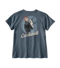 dámské Carhartt triko -106903 EC2 Dearborn Loose Rosie T-Shirt