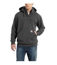 Mikina Carhartt - 100617 026 Rain Defender™ Loose Fit Heavyweight Quarter-Zip Sweatshirt