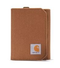 Peněženka Carhartt - NYLON DUCK TRIFOLD WALLET BRN - hnědá