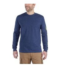 Carhartt triko - EK231413 Long-Sleeve Graphic Logo T-Shirt