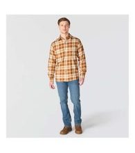 Košile carhartt - 107010 BRN Hamilton Relaxed LS Plaid Shirt