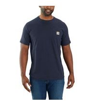 Carhartt triko -106652 NVY Carhartt Force™ Relaxed Fit Midweight Short-Sleeve Pocket T-Shirt