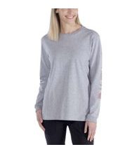 dámské Carhartt triko -103401034 Loose Fit Heavyweight Long-Sleeve Logo Sleeve graphic T-shirt