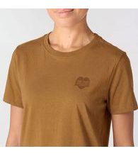 dámské Carhartt triko -107534 BRN Irvine Relaxed Heritage Heart T-Shirt