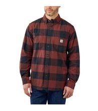 Košile carhartt - 105432 R25 Rugged Flex® Relaxed FIT Midweight Flannel Long-Sleeve Plaid Shirt