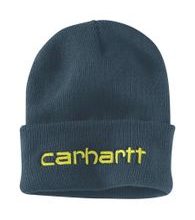 Čepice Carhartt - 104068H69 KNIT INSULATED LOGO GRAPHIC CUFFED BEANIE