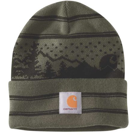 Čepice Carhartt - 105450 G72 KNIT HOLIDAY BEANIE