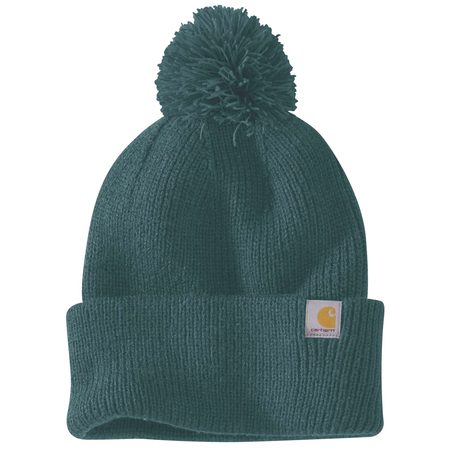 čelenka Carhartt - 106003 GM1 Knit Pom-Pom Cuffed Beanie