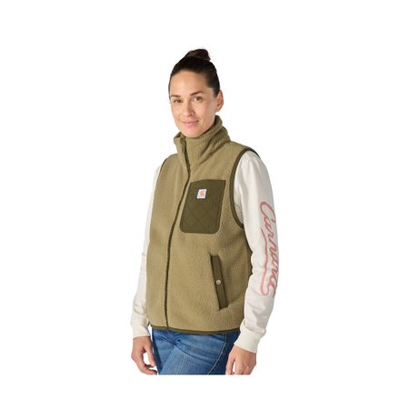 Dámská vesta Carhartt - 107729 GR7 Sherpa Fleece Vest