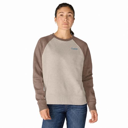 Carhartt mikina damská 107415 EE3 Sawyer Crewneck Sweatshirt