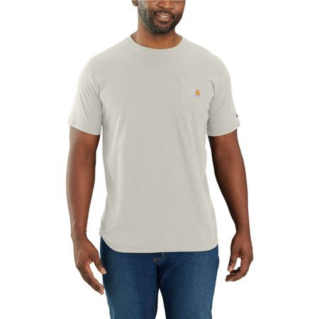 Carhartt triko - 106652 W03 Carhartt Force™ Relaxed Fit Midweight Short-Sleeve Pocket T-Shirt