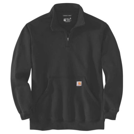 Mikina Carhartt - 105294 N04 Loose Fit Midweight Quarter Zip Mock Neck Sweatshirt