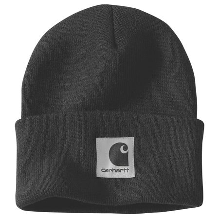 čepice Carhartt - 107248 BLK Satin Lined Cuffed Beanie