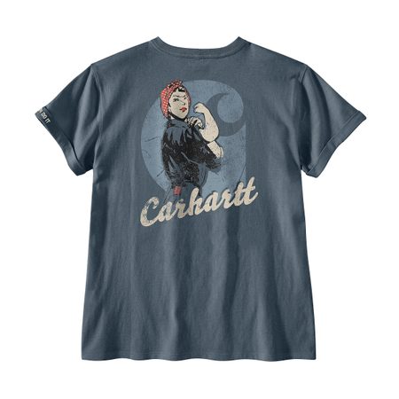 dámské Carhartt triko -106903 EC2 Dearborn Loose Rosie T-Shirt