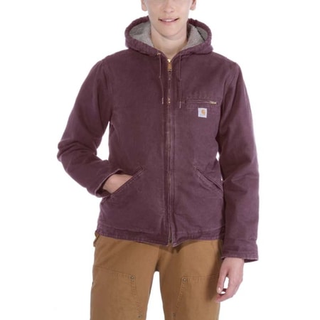 Dámská bunda Carhartt - WJ141 DWN Sandstone Sierra Jacket