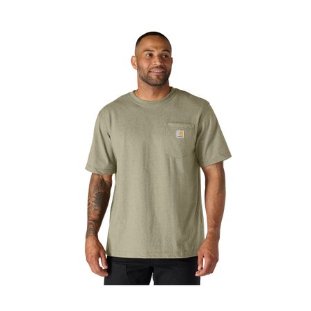 Carhartt triko - 103296 GR9 Workwear Pocket S-Sleve T-shirt
