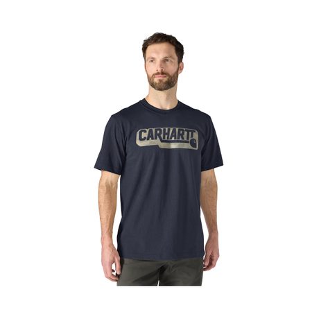 Carhartt triko -107772 I26 Irvine Relaxed Camo Logo T-Shirt