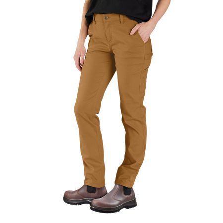Dámské kalhoty Carhartt - 105113 BRN The Essential Ashland Trousers