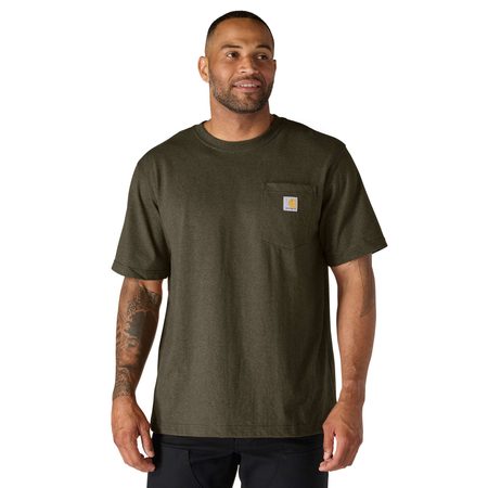 Carhartt triko - 103296 GO5 Workwear Pocket S-Sleve T-shirt