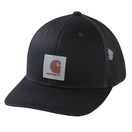 Carhartt kšiltovka -105216 N04 Rugged Flex™ Twill Mesh-Back Logo Patch Cap