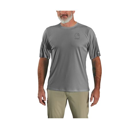 Carhartt triko - 107182 APH Carhartt Force Sun Defender™ Lightweight Short-Sleeve Logo Graphic T-Shirt