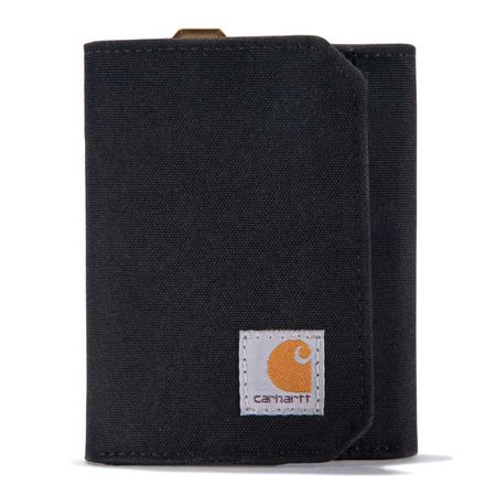 Peněženka Carhartt - NYLON DUCK TRIFOLD WALLET BLK - černá