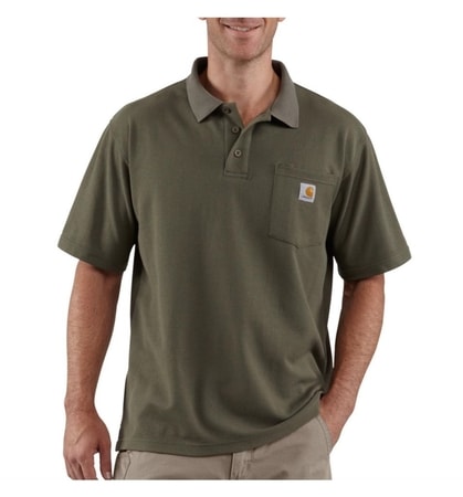 Carhartt triko - K570MOS Contractor's Work Pocket™ Polo