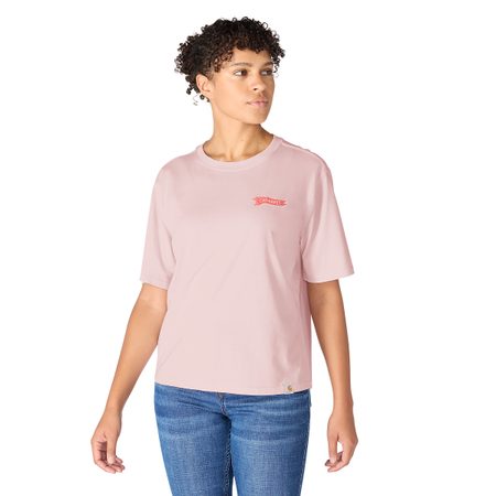 dámské Carhartt triko -107387 P74 TENCEL™ Fiber Series Loose Pennant Flag T-Shirt