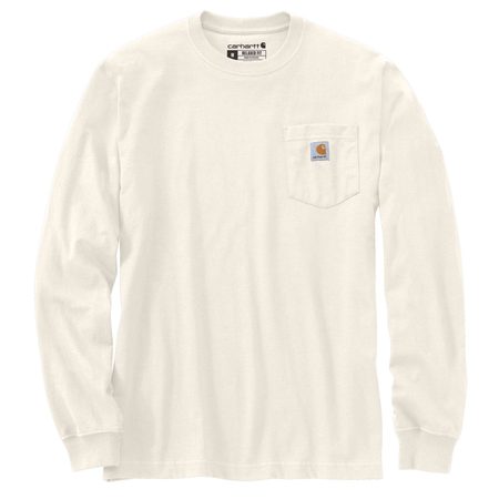 Carhartt triko - 107260W03 Relaxed Fit Heavyweight Long-Sleeve Mountain Graphic T-Shirt