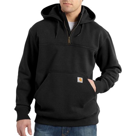 Mikina Carhartt - 100617 001 Rain Defender™ Loose Fit Heavyweight Quarter-Zip Sweatshirt