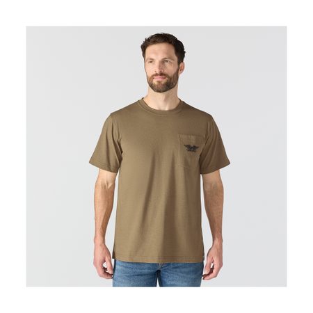 Carhartt triko -107777 GR8 Irvine Relaxed Hardwork Eagle T-Shirt