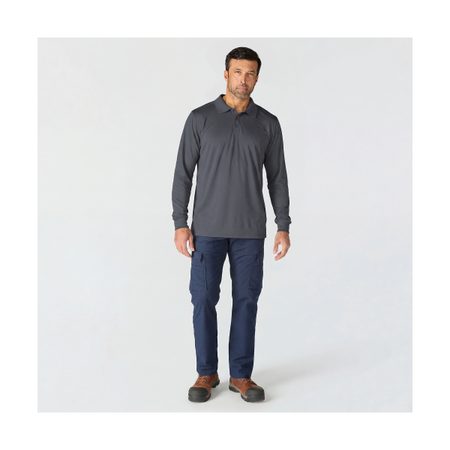 Carhartt triko - 107837 STL Carhartt Force Sun Defender™ Relaxed LS Logo Polo