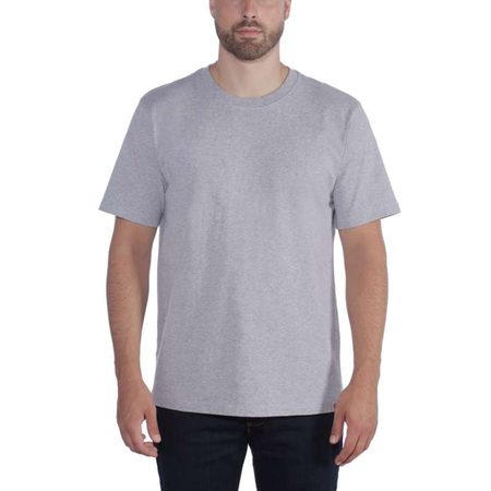 Carhartt triko -104264 HGY Workwear Solid T-shirt Heather grey