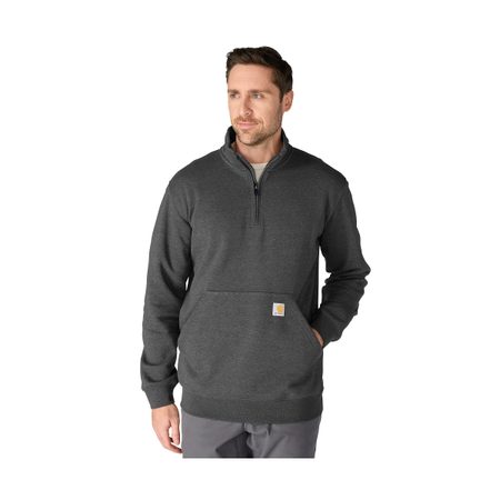 Mikina Carhartt - 105294 CRH Loose Fit Midweight Quarter Zip Mock Neck Sweatshirt