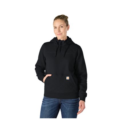 Carhartt mikina damská -107753 N04 DWR Quilted Pullover Sweatshirt