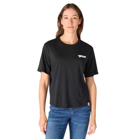 dámské Carhartt triko -107387 N04 TENCEL™ Fiber Series Loose Pennant Flag T-Shirt