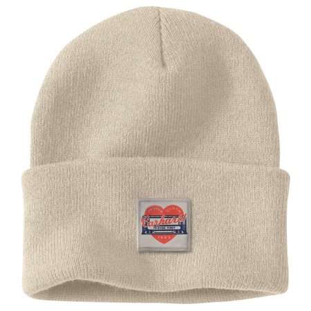 čelenka Carhartt - 107409 A16 Knit Heart Patch Beanie