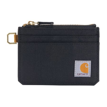 Peněženka Carhartt - B0000245 001 Nylon Duck Zippered Card Keeper Wallet