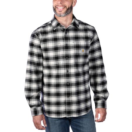 Košile carhartt - 105945 W03 Rugged Flex™ Relaxed Fit Midweight Flannel Long-Sleeve Plaid Shirt