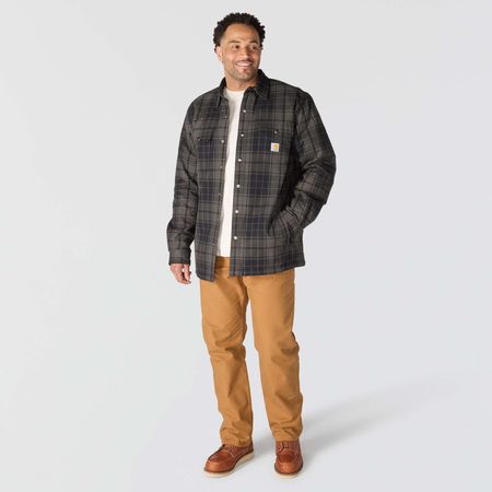 Zateplená Košile carhartt -107017 HY8 Hubbard Plaid Shirt Jac