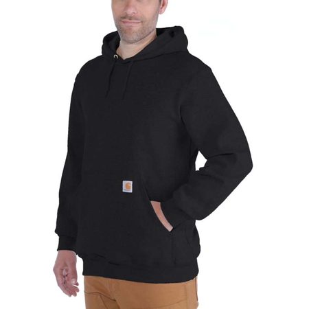 Mikina Carhartt - K121BLK Midweight Hooded  Swearshirt